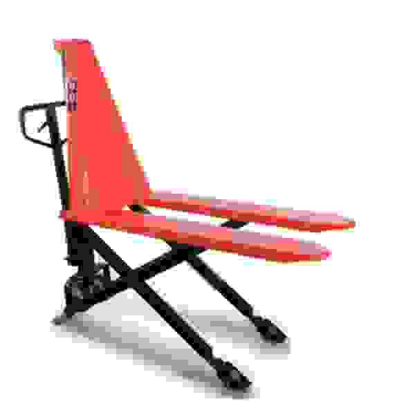 ACX1OM Scissor Lift Pallet Truck 540mm x 1170mm x 85mm, 1000KG capacity manual handling pallet truck, 800mm maximum lifting height