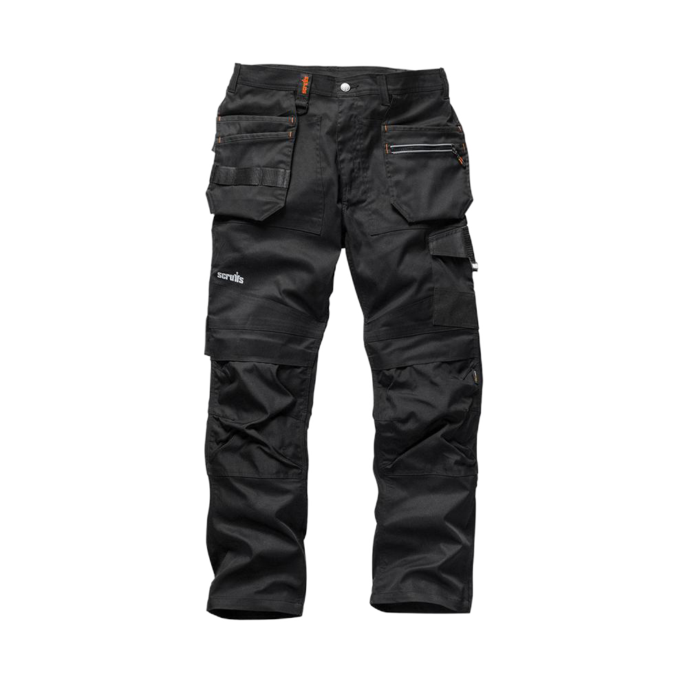 Scruffs Trade Flex Trousers Black 28S