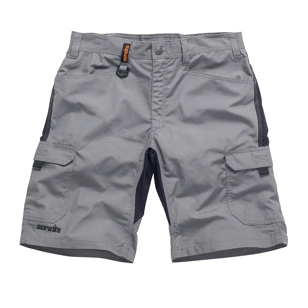 Scruffs Trade Flex Shorts Graphite 30" W