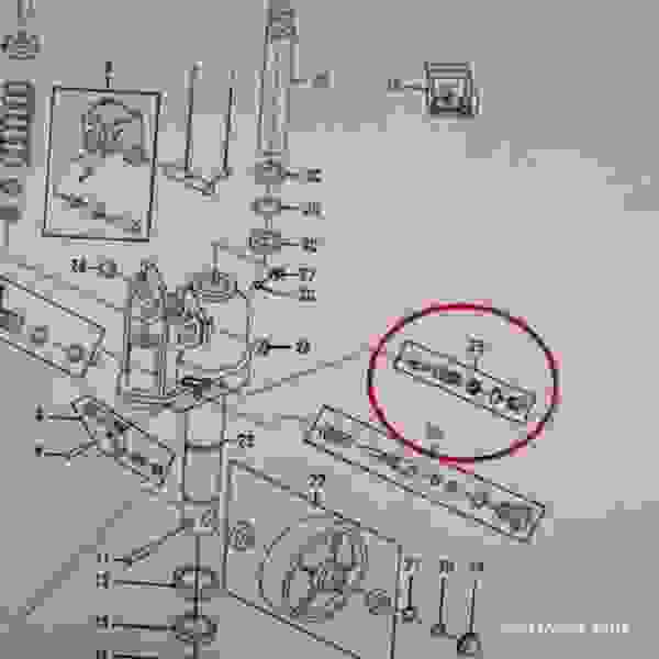 DF - DF25 Pallet Truck Pump Valve Release Kit for DF style pallet truck